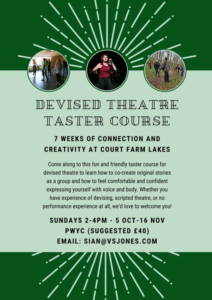 Devised Theatre Taster Course
